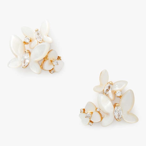 Kate Spade Social Butterly Cluster Studs